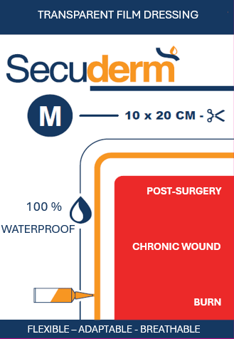 100% Waterproof Wound & Ear Protection Secuderm NZ